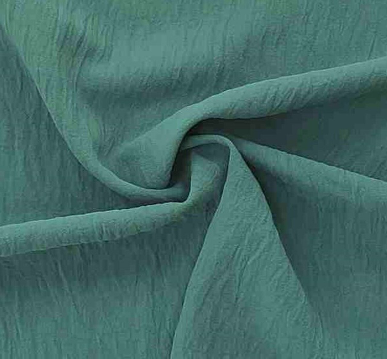 1 Yard Air Flow Solid Forest Green Fabric 100% Polyester, 58/60" Wide